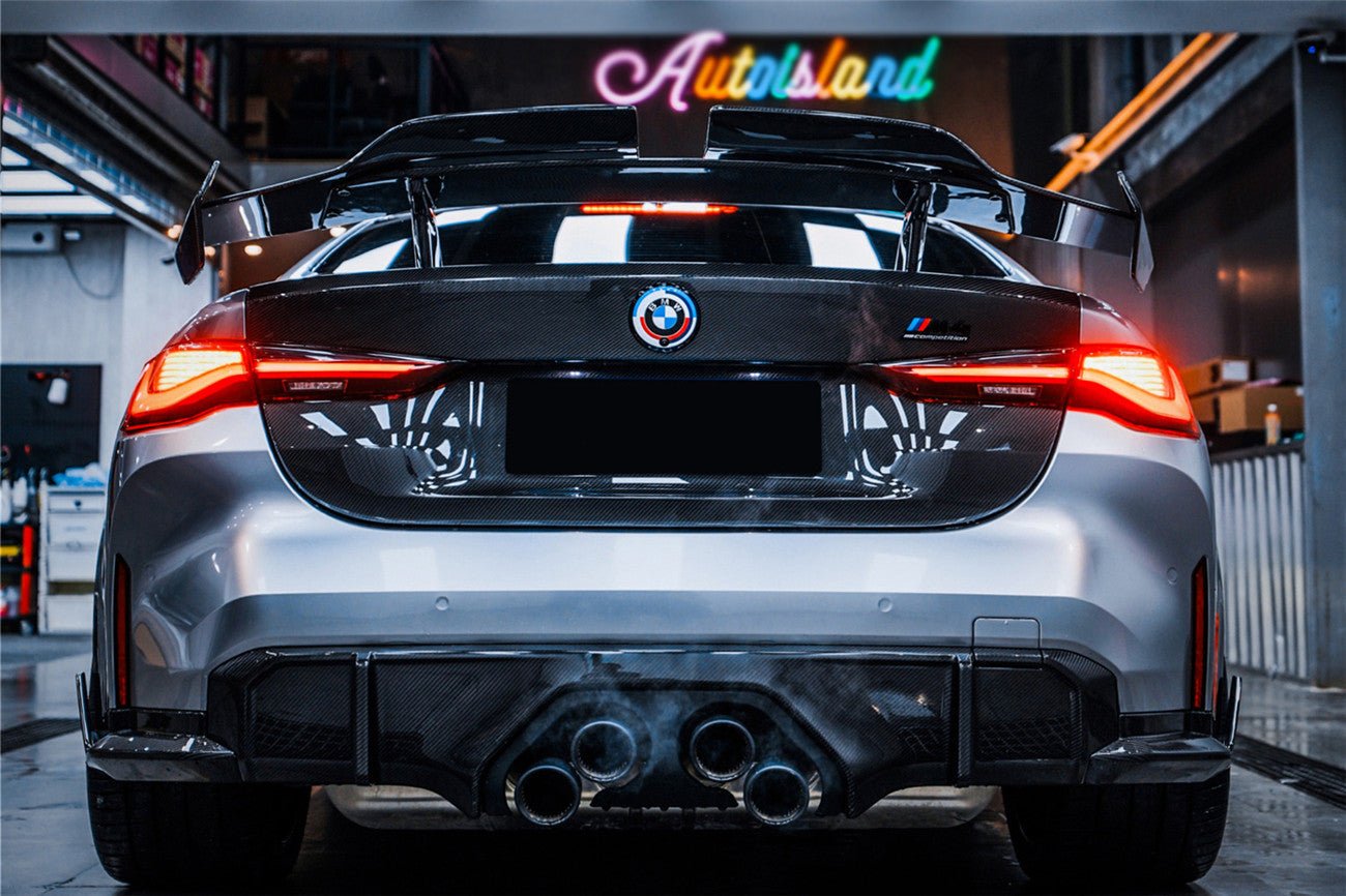 2021-2025 BMW M4 G82 & 4 Series G22 OE Style Carbon Fiber Trunk